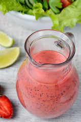 Strawberry fresh sauce