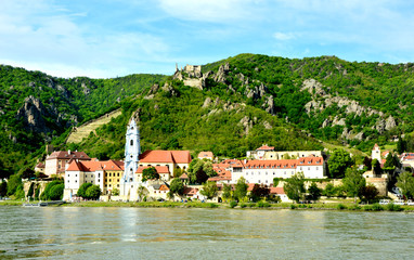 The village of Dürnstein in the Wachau  Krems-Land Austria