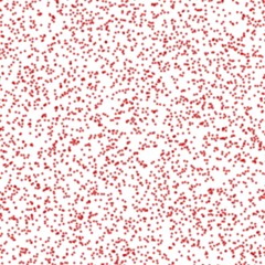 Abstract texture of red dots on a white background