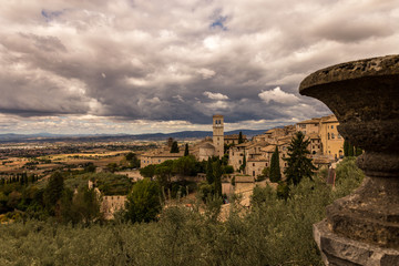 Fototapeta premium Landscape of Assisi