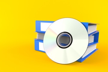 Ring binders with cd disc