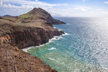 North coast of Ponta de Sao Lourenco, Madeira, Portugal