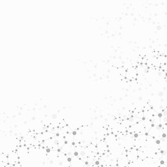 Structure molecule and communication. Dna, atom, neurons. Scientific concept for your design. Connected lines with dots. Medical, technology, chemistry, science background. illustration.