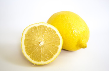 Lemon, lime. natural juices and healthy food