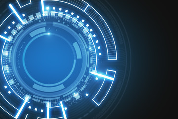 Creative digital button backdrop