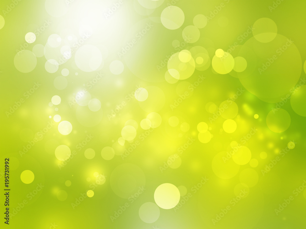 Poster abstract bokeh background.