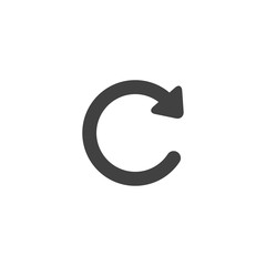reload icon vector