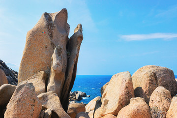 Rocks at Capo Testa Santa Teresa Gallura Sardinia