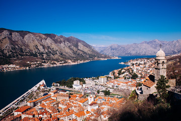 Kotor in a beautiful summer day, Montenegro