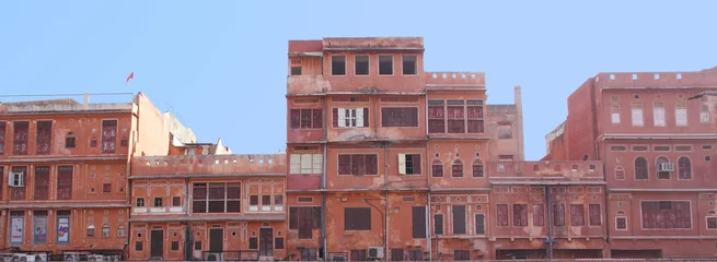 Deurstickers Jaipur pink city © rudiuk