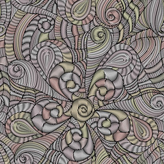 Vector seamless embtoidery pattern.