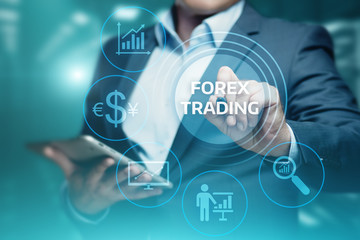 Fototapeta na wymiar Forex Trading Stock Market Investment Exchange Currency Business Internet Concept