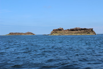 Fototapeta na wymiar island near jersey