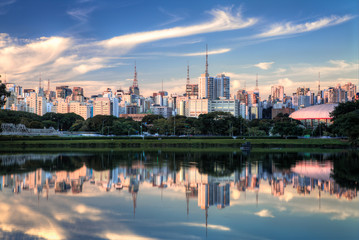 Fototapeta na wymiar Sao Paulo Brazil - Ibirapuera