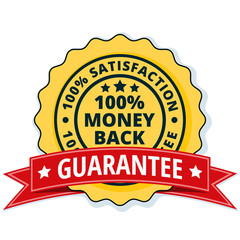 100% Money Back Guarantee illustration