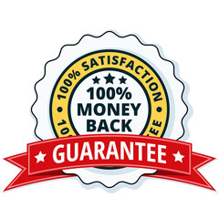 100% Money Back Guarantee illustration
