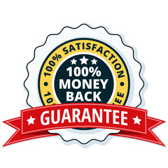 100% Money Back Guarantee illustration