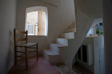 Trust on an old Moorish staircase