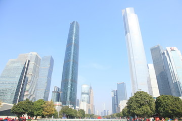 Obraz premium Skyline of Guangzhou, China