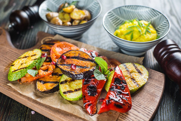 grilled vegetables