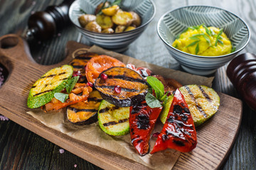 grilled vegetables