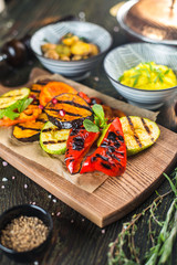 grilled vegetables
