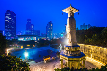 Fototapeta premium Bongeunsa temple