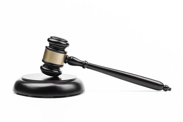 the Hammer Judge on white background.