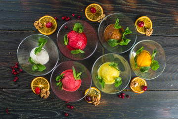 fruit sorbet
