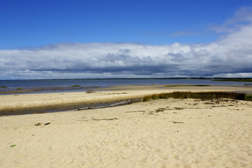 Fototapeta na wymiar beach in france