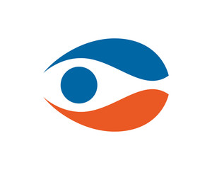 Abstract Eye Logo Template Design Vector, Emblem, Design Concept, Creative Symbol, Icon