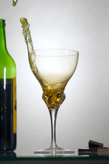 glass, spray, bottle.