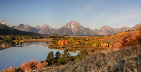 Fall at Oxbow Bend
