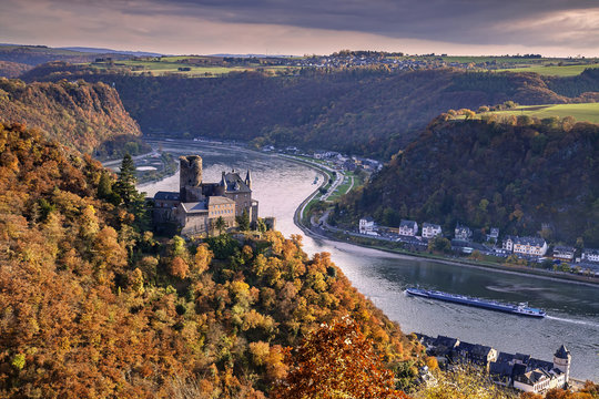 Burg Katz im Tal der Loreley