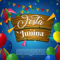 festa junina background holiday