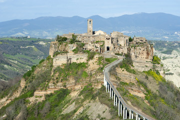 Fototapeta premium Civita di Bagnoregio, Italy