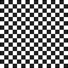 Fototapeta premium Abstract Black and White geometric Seamless background.