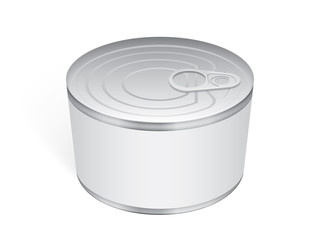 Tin can mock-up  template