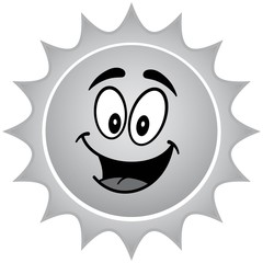 Sun Cartoon Illustration - A vector cartoon illustration of a Sun mascot concept.