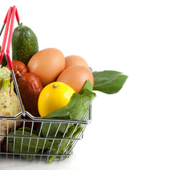 Close-Up of Shopping Cart with Perfect Product