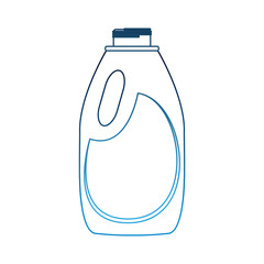 Liquid detergent bottle vector illustration graphic design