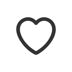 Heart icon outline