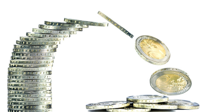 Euro steigend / fallend