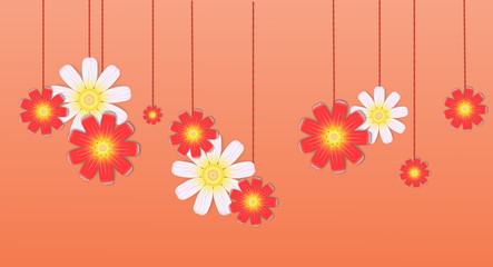 Obraz premium Delicate compositions of colors.