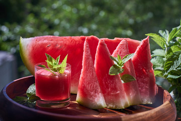 Watermelon morning.