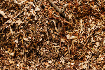 Bark mulch background