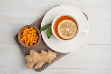 tea with sea-buckthorn