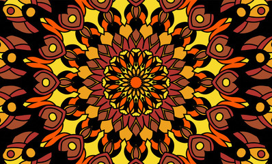 Antique geometric background