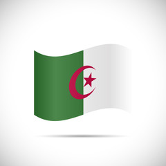 Algeria Flag Illustration
