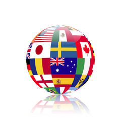 World Sphere Illustration